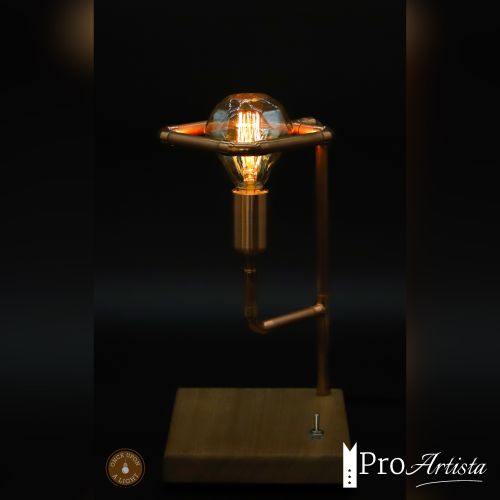 Le diamant - Lampe de table artisanale