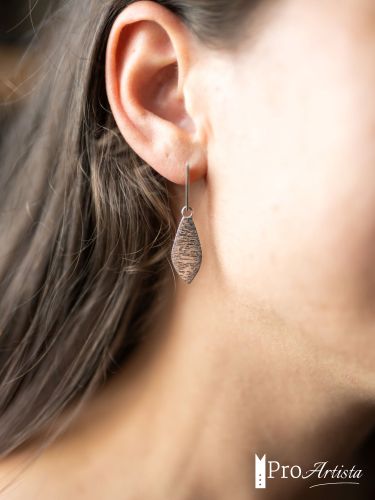 Boucles d'oreilles argent Follia - Bijoux artisanaux argent
