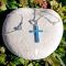 Collier "Croix " en émail champlevé sur argent