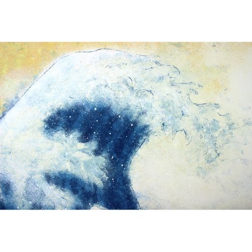 Hommage à Hokusai – CONI - Sérigraphie