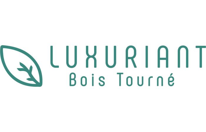 Luxuriant bois tourné