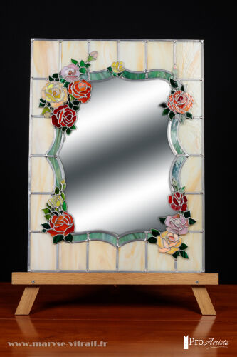 Miroir « Roseraie Enchantée »